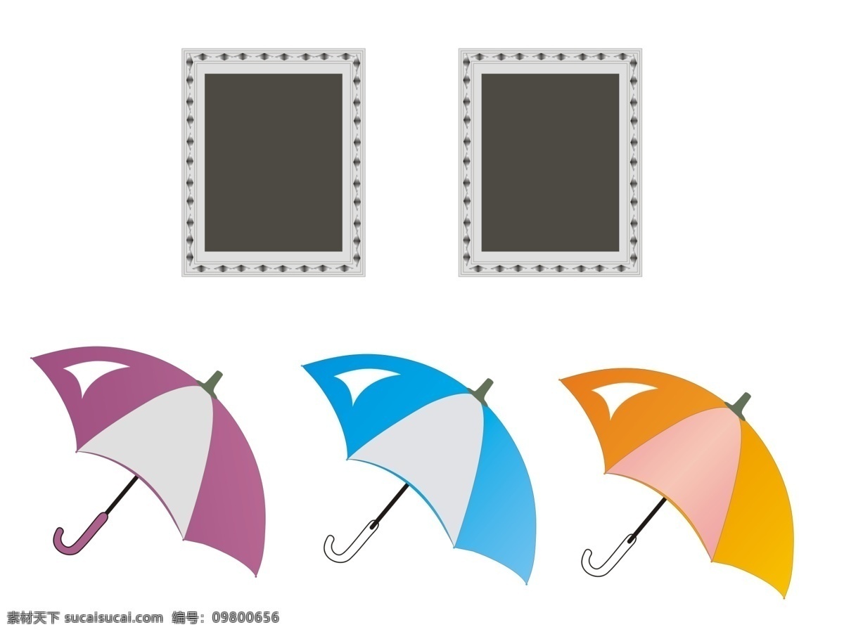 雨伞 素材图片 分层 相框 雨伞素材 源文件 模板下载 雨伞小素材 psd源文件 婚纱 儿童 写真 相册 模板