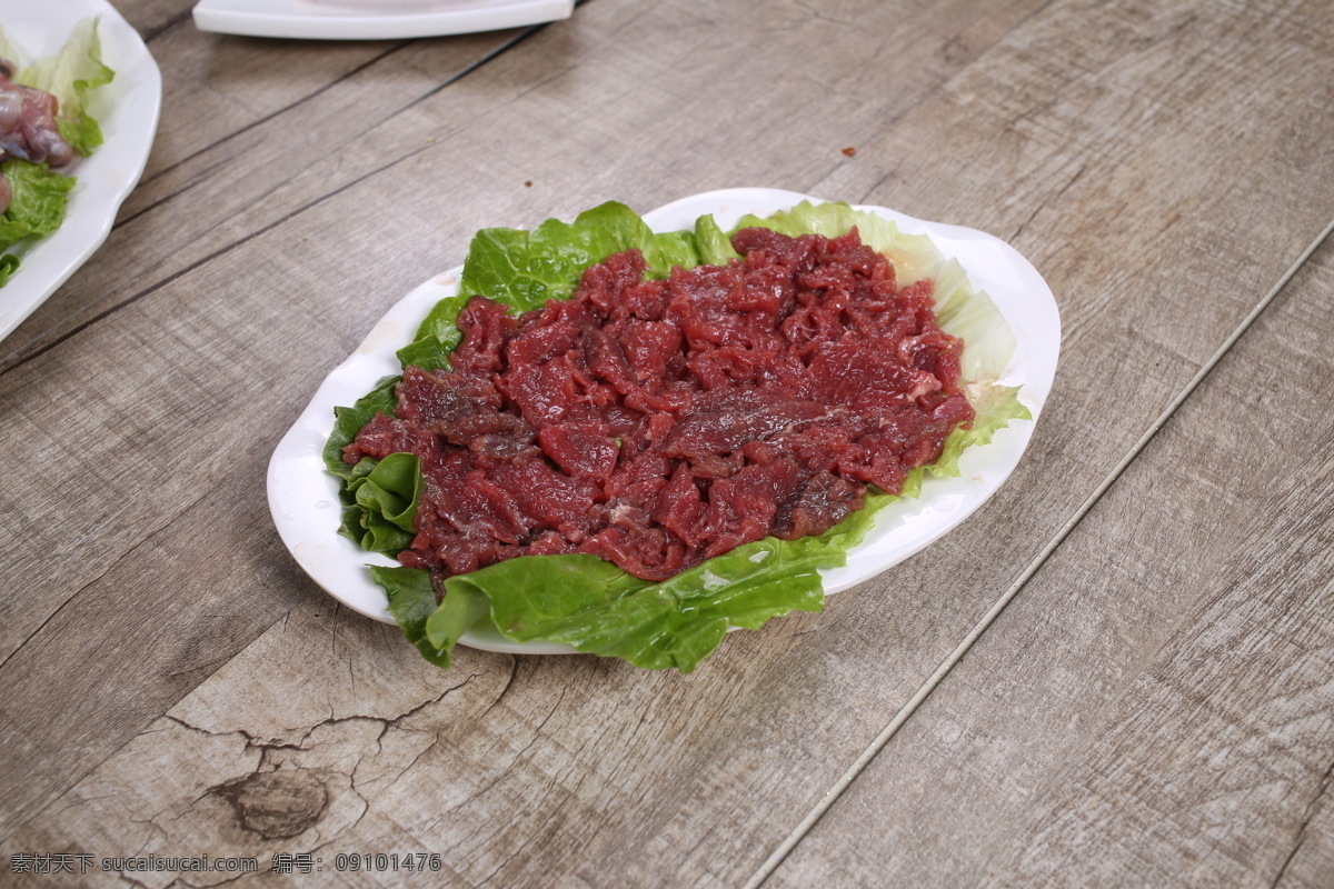 鲜牛肉 牛肉 生上牛肉 火锅牛肉 生牛肉 一品大虾焖锅 餐饮美食 食物原料
