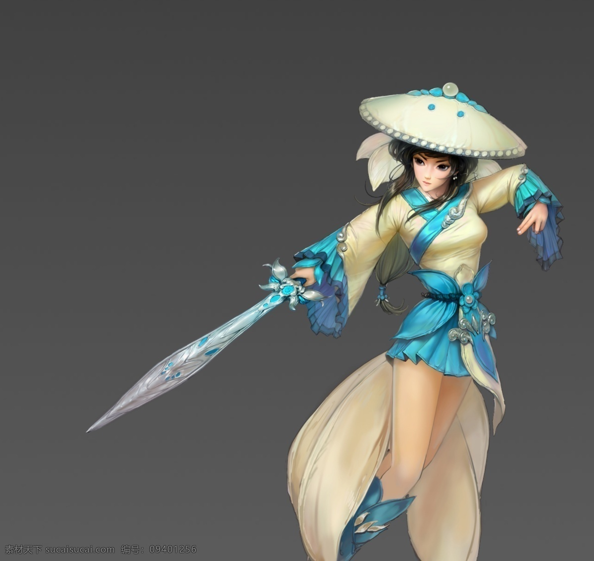 游戏 游戏原画 原画 游戏人物 武侠 武将 玄幻 美女 剑客 动漫动画 动漫人物 灰色