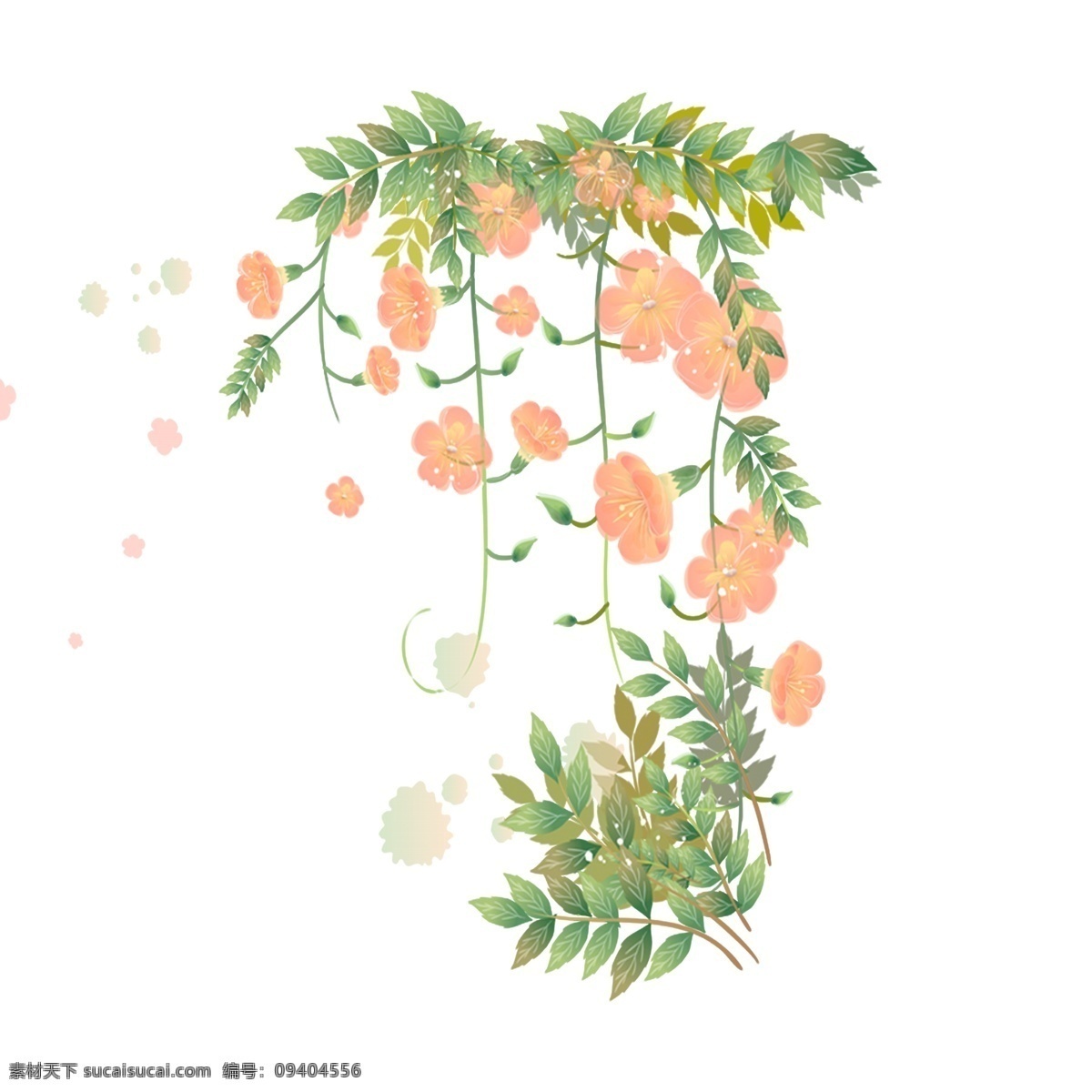 婚礼 水彩 花卉 植物 商用 卡通素材 可爱 鲜花 png免抠图 透明素材 装饰 免 抠 图