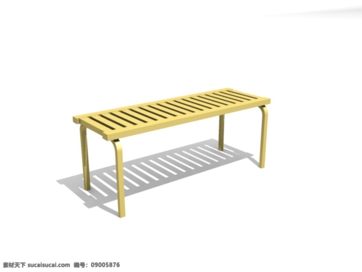 公共 座椅 凳子 公共座椅 桌椅沙发 3d模型素材 家具模型