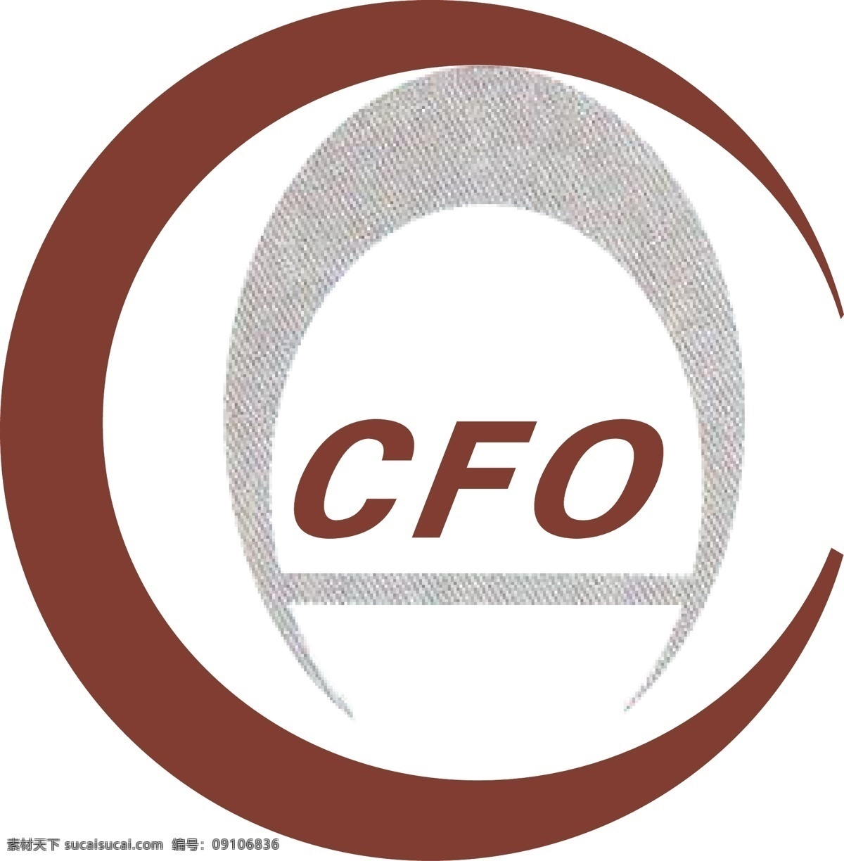 总会计师 logo cfo 总 会计师 公共标识标志 标识标志图标 矢量