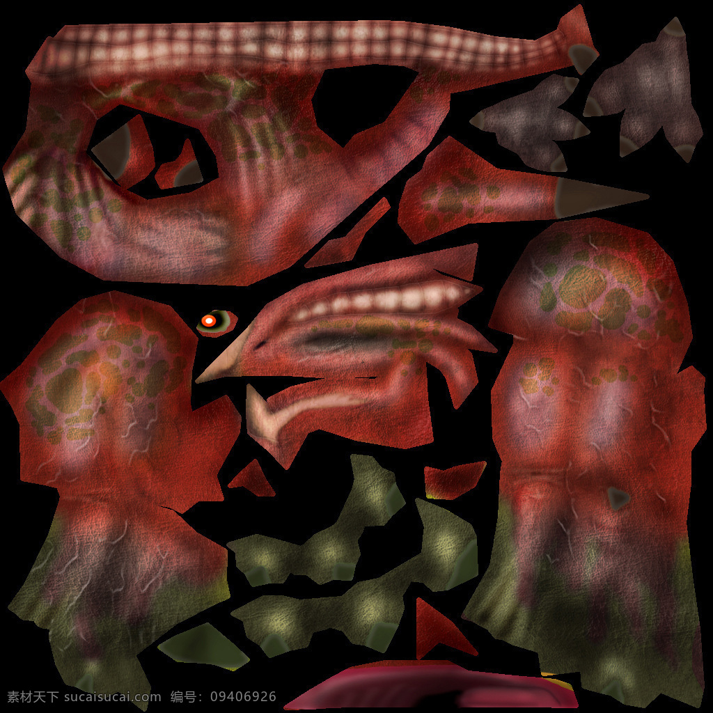 monster 游戏 模型 带有 完整 骨骼 动画 felhound 怪兽 fantasy 游戏模型 人物角色 3d模型素材 动植物模型