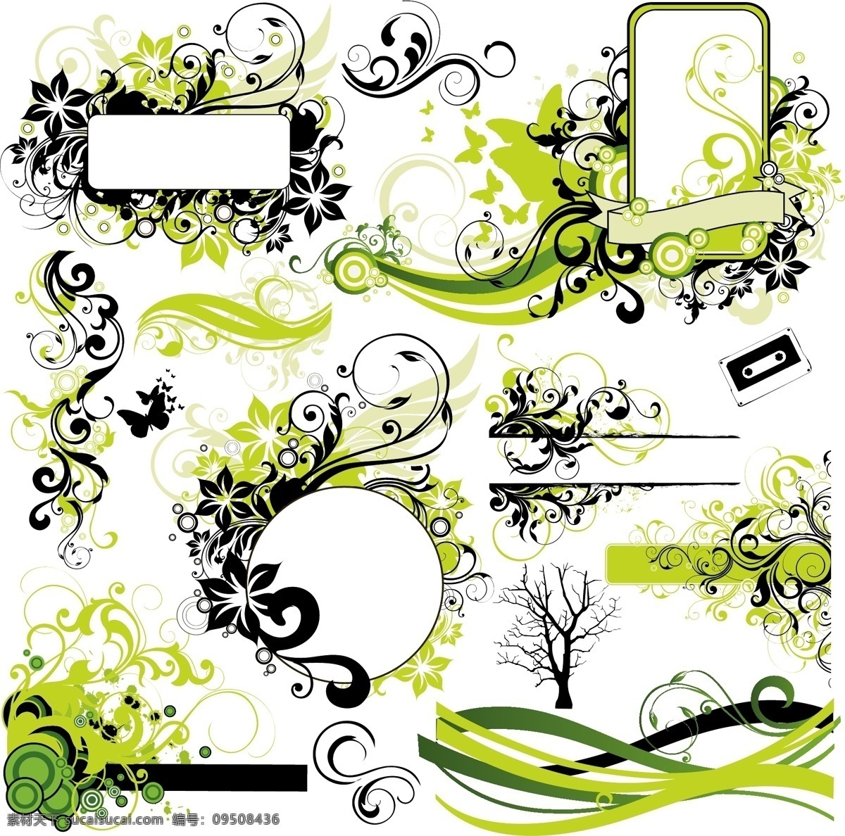 shutterstock 底纹 背景 矢量图 shutterstock11585902 潮流 图腾 花纹 矢量 花边 边框 花纹花边