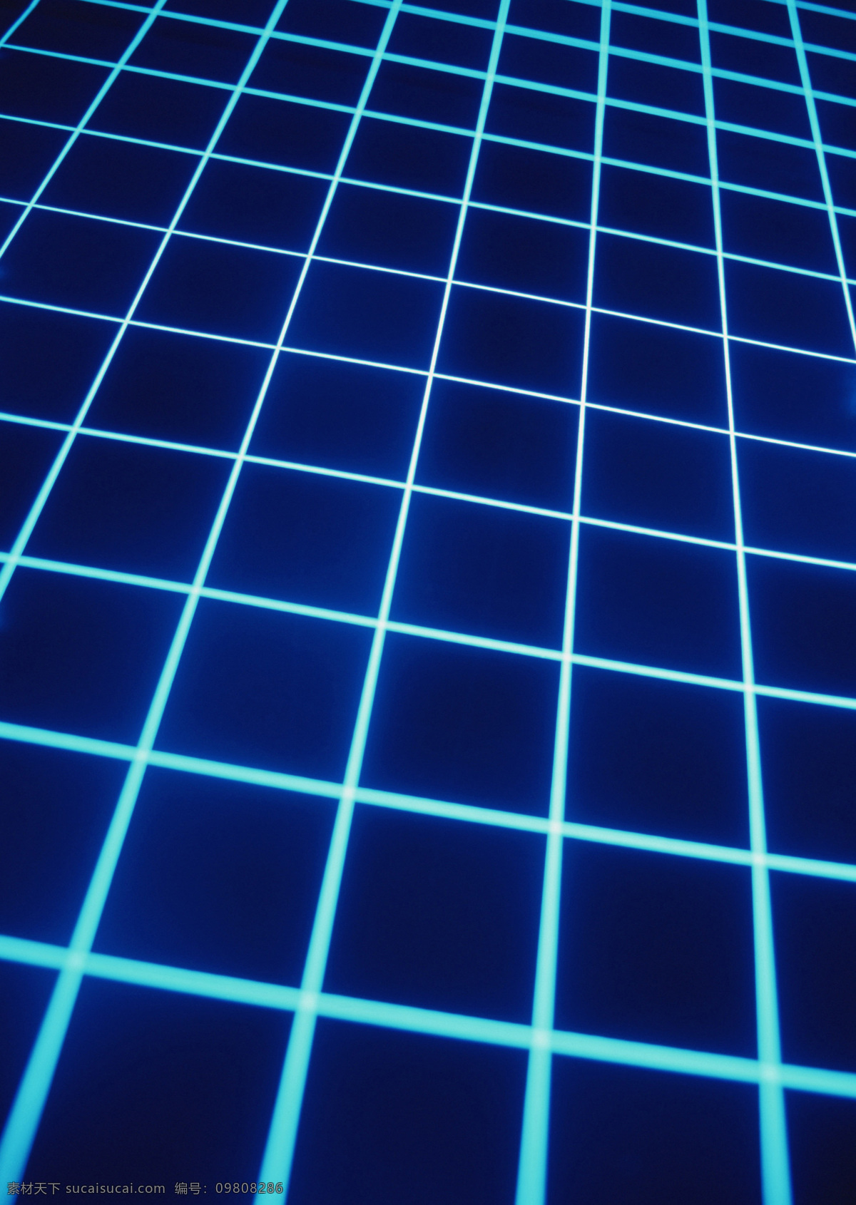 蓝色 渐变 线条 背景 手绘 科技 几何 光线 格子