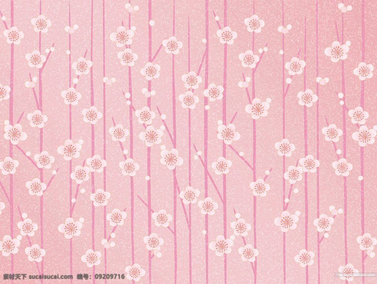 粉色 樱花 背景 竖 版 粉嫩 底纹边框 背景底纹