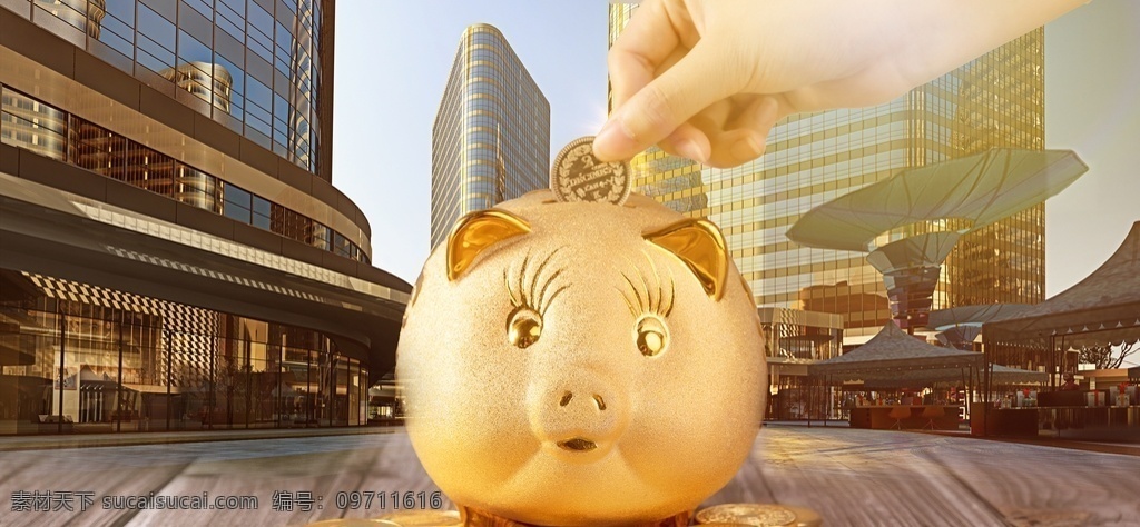 金 猪 金币 储 物 罐 金猪 储物罐 财富 金融 投资 理财 财产 经济 商务金融