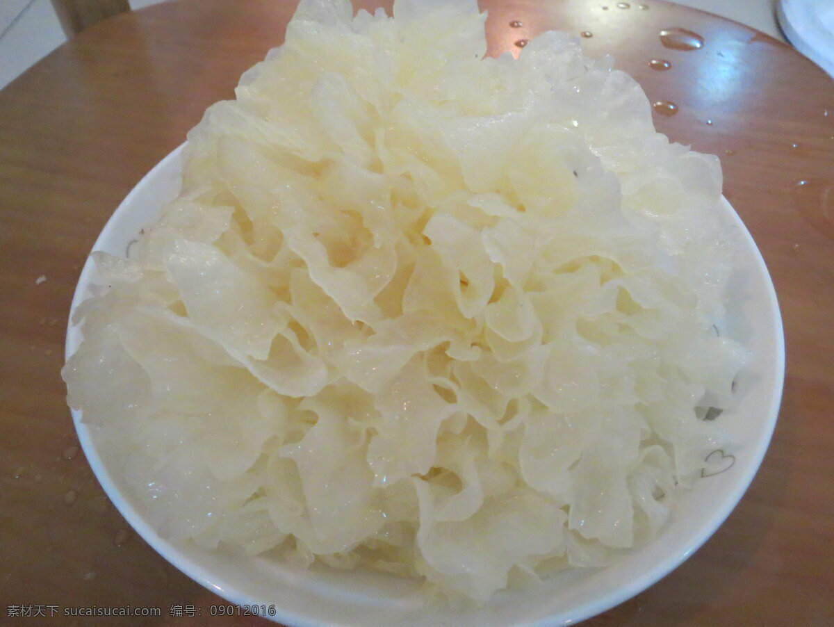 白木耳 银耳 泡开的银耳 泡开的白木耳 漂亮的银耳 食物原料 餐饮美食