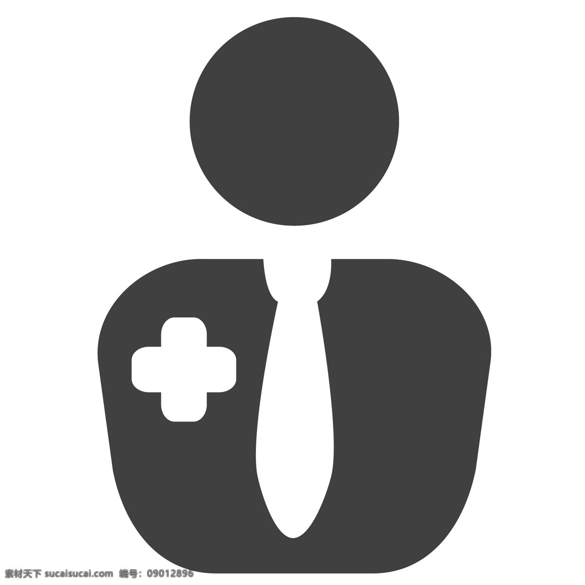 卡通 医务 工作者 医生 人物 头像 生活图标 卡通图标 黑色的图标 手机图标 智能图标设计