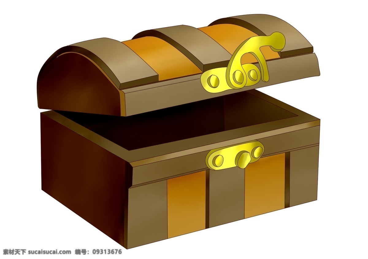 西式 宝 箱 木质 箱子 金币 宝藏 古典箱子 古典宝箱 西式宝箱 木质箱子 木头宝箱 宝箱插画 财富
