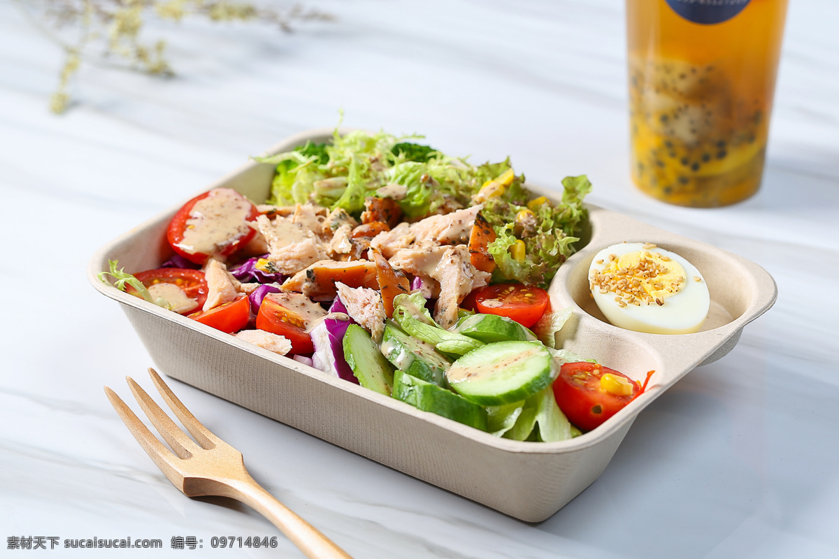 沙拉 轻食 果蔬沙拉 水果沙拉 健康饮食 鸡胸肉 蔬菜沙拉 餐饮美食 传统美食