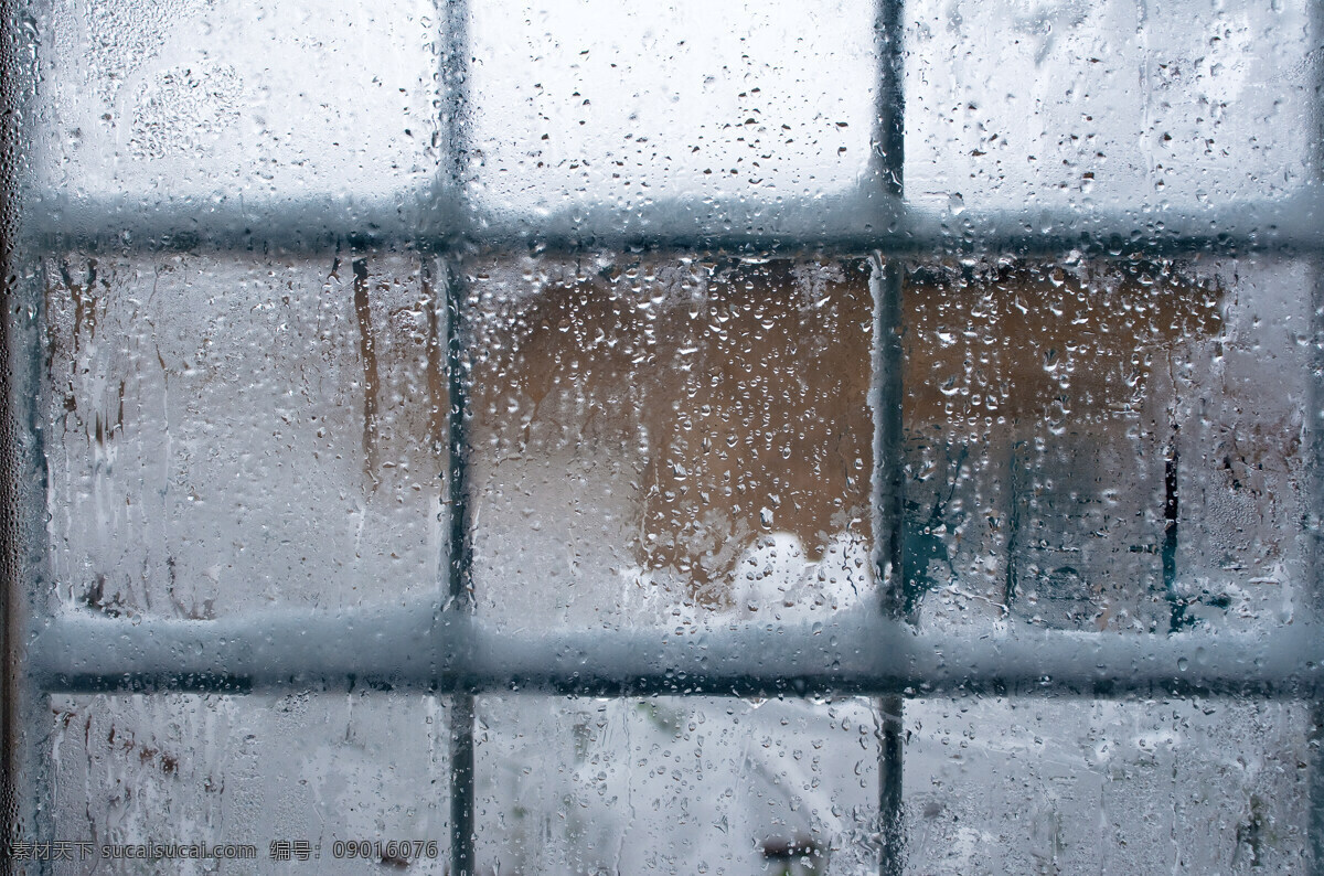 窗台上的露水 露水 冬天室内窗户 窗户景色 窗户设计 室内设计 窗户装饰 其他类别 环境家居 灰色