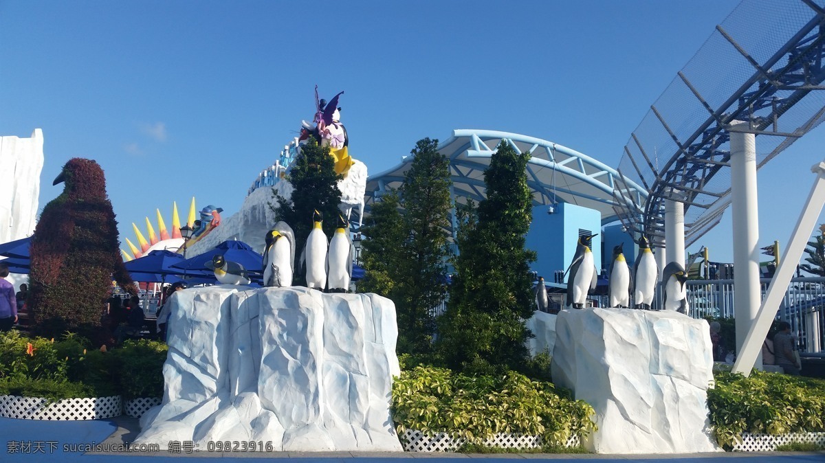 香港 旅游 国内 建筑 海洋公园 南极奇观 雕塑 香港澳门珠海 旅游摄影 国内旅游