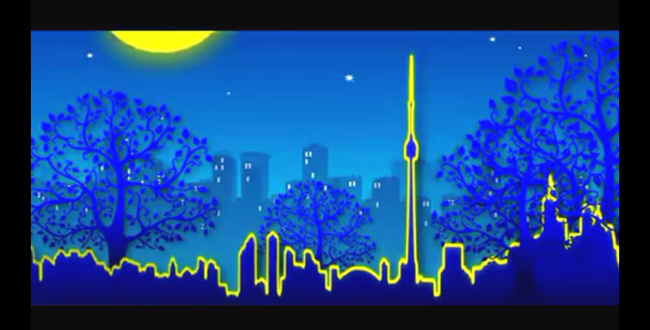 卡通 月亮 星光 城市 视频 mov 多媒体设计 视频素材 舞台 背景 源文件 月亮视频 星光视频素材 晚会 歌舞 其他视频