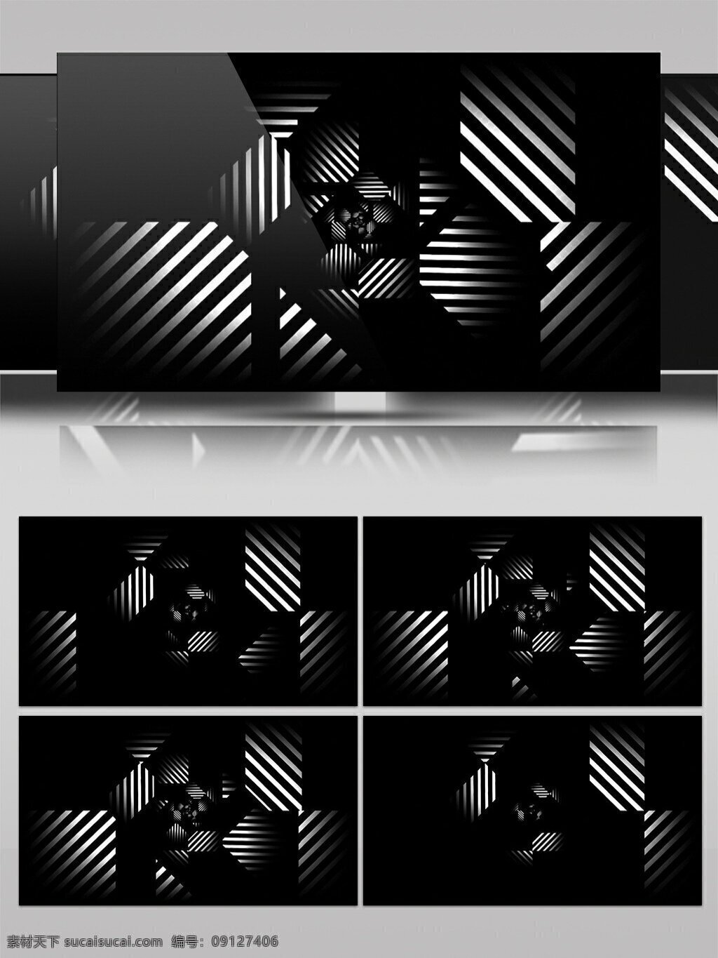 简约 竖条 黑白 动感 视频 视频素材 动态视频素材 圆圈 线条 纹理 高清视频素材