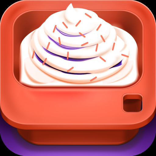 冰激凌 手机 小 图标 app app图标