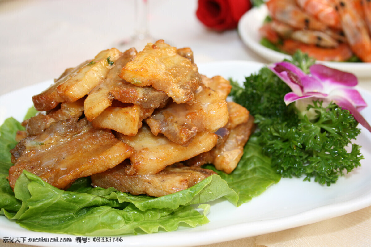 油渣 香酥油渣 浙菜 温州菜 餐饮美食 传统美食 摄影图库