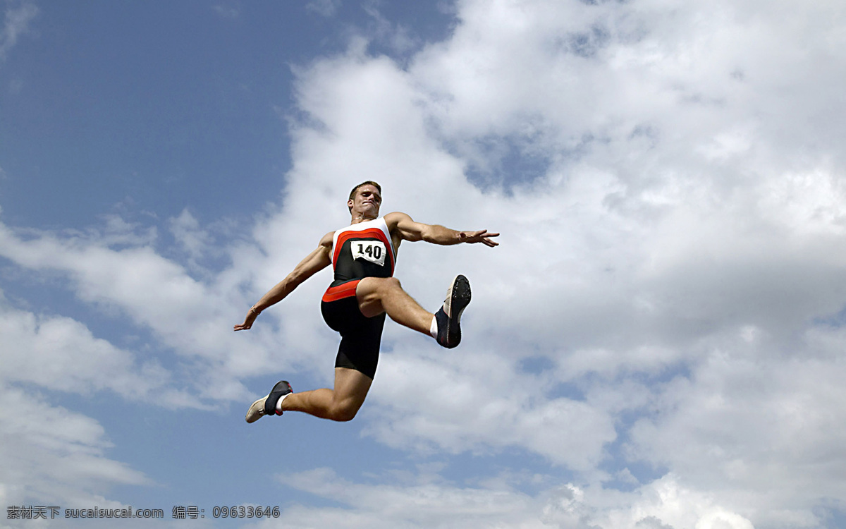 田径项目跳远 体育 比赛 田径 男子 跳远 腾空 文化艺术 体育运动 摄影图库 300
