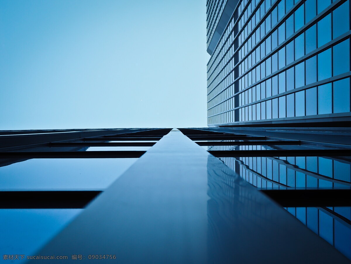 蓝色 高楼大厦 风景 高清 现代建筑 高楼 大厦 摩天大楼 玻璃窗
