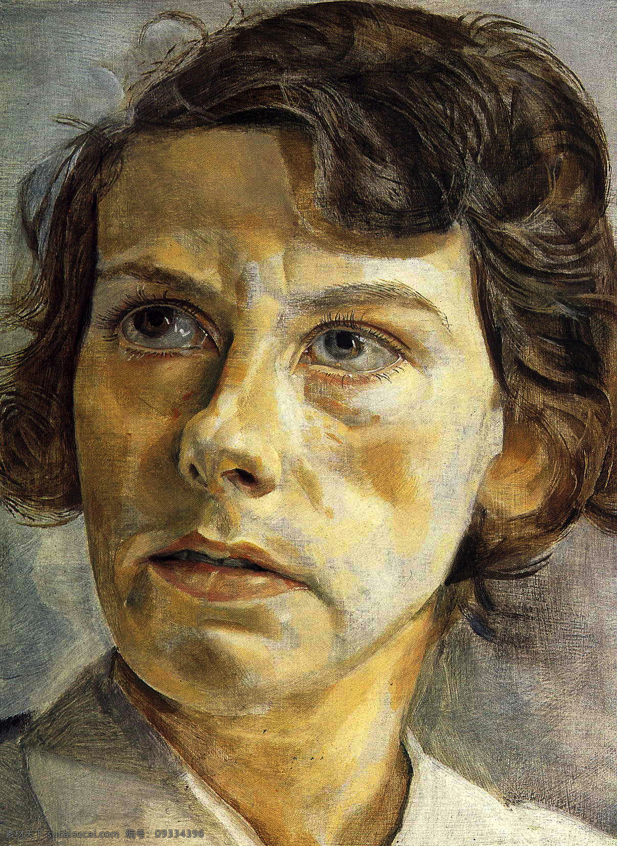 有骨感的女人 英国画家 表现派画家 卢西 安 弗洛伊德 lucian freud 表现主义绘画 绘画书法 文化艺术