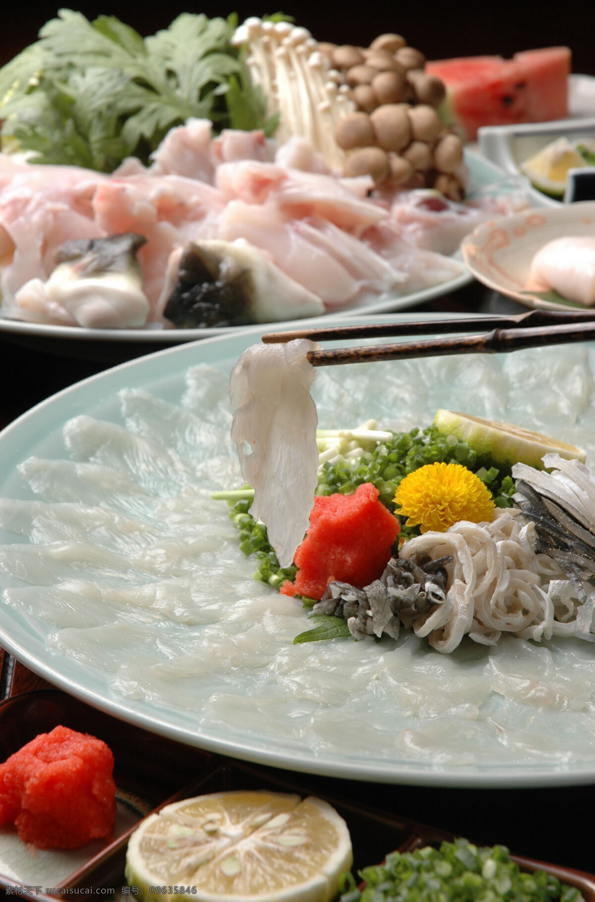 河豚 日本料理 河豚料理 河豚刺身 生鱼片 日式料理 日式美食 美食 鱼 鲜 风味美食 特色美食 日本美食 日本食物 日本饮食 饮食文化 餐饮美食
