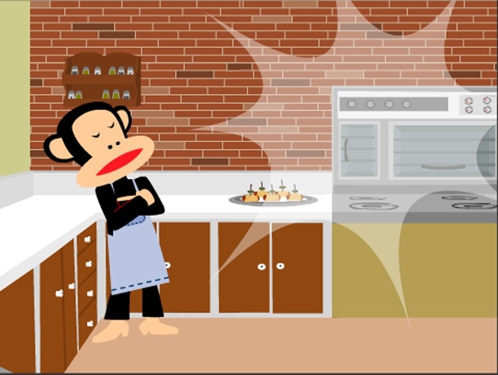 位图免费下载 动物 服装图案 猴子 美食 微波炉 位图 面料图库 服装设计 图案花型