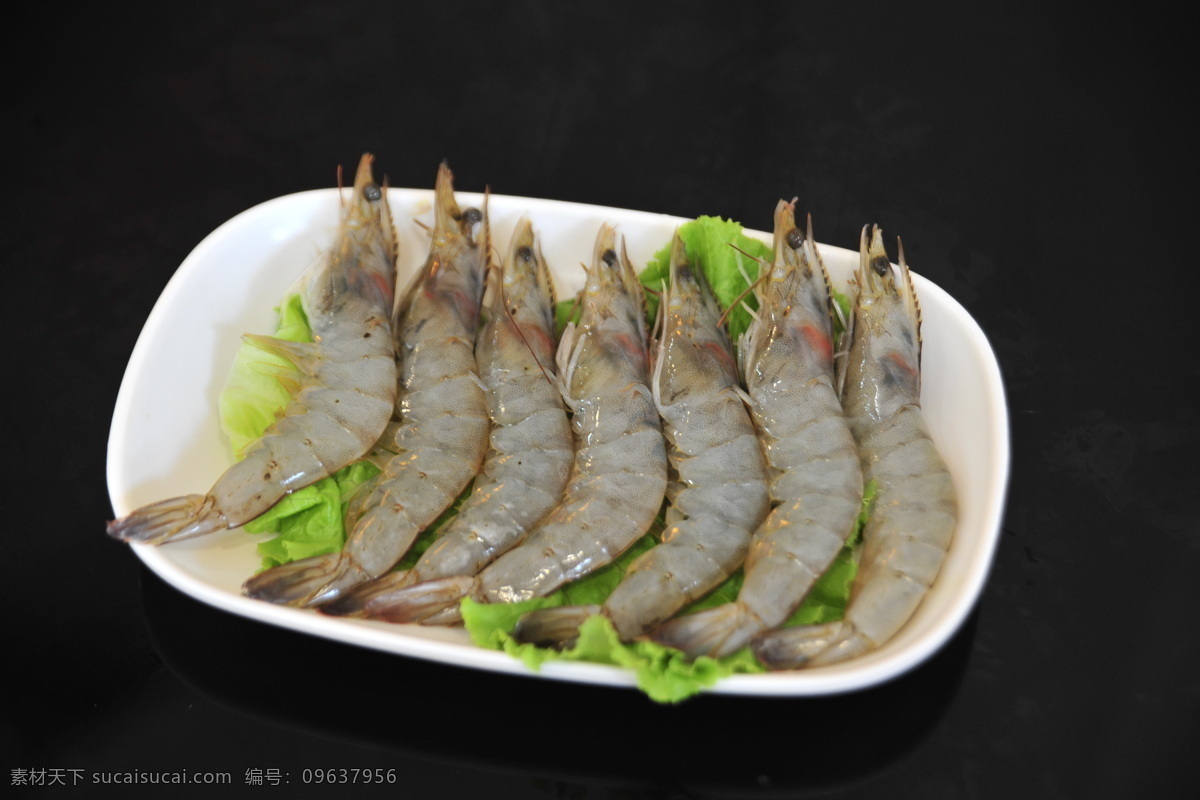 明虾 火锅 材料 传统美食 餐饮美食