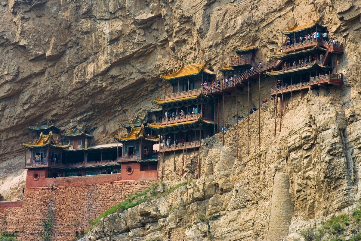 悬空寺 中国风光 中国美景 历史遗迹 著名古建 著名古寺庙 山西著名古建 山西风光 北岳恒山 国内旅游 旅游摄影