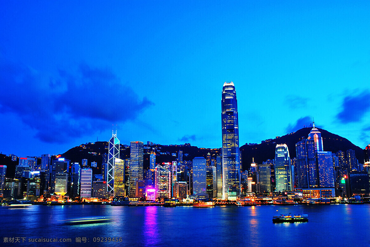 香港夜景 香港 城市 都市 夜景 高楼 大厦 霓虹灯 倒影 建筑 都市夜景 建筑景观 自然景观