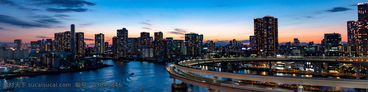 都市夜景 大都市 夜景 高楼 城市 蓝天 建筑园林 建筑摄影