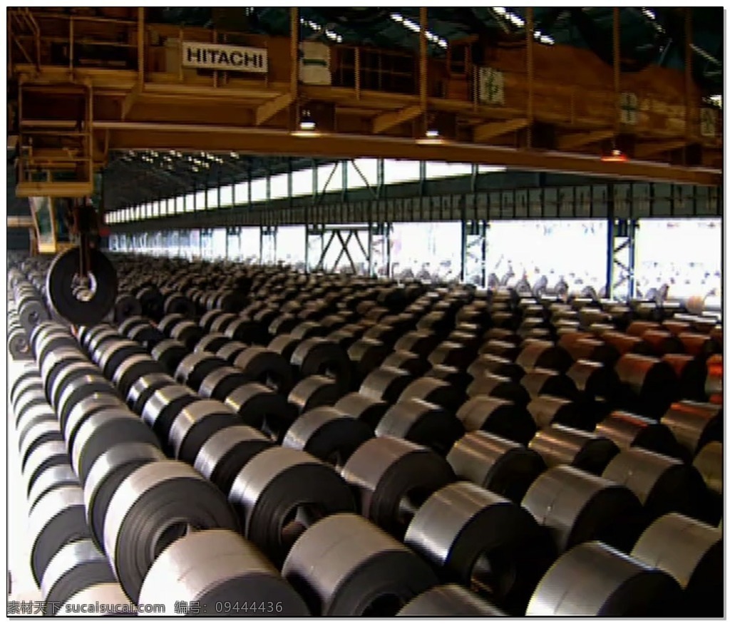 工厂视频素材 机械制造 银色 仓库 视频素材 动态视频素材
