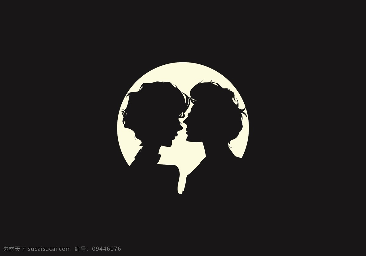 爱 矢量 中 自由 剪影 男人 女人 身影 晚上 早晨 剖面 约会 浪漫 月亮 现代的 看 男 年轻的情人 两 凝视 天空 空间 光 蓝色 卡 情侣 黑暗 黑色 美丽 迷人 背景 美 日 天 头 人 说明 头发的女孩 优雅 脸 女 臀部 时髦的 时髦的夫妇