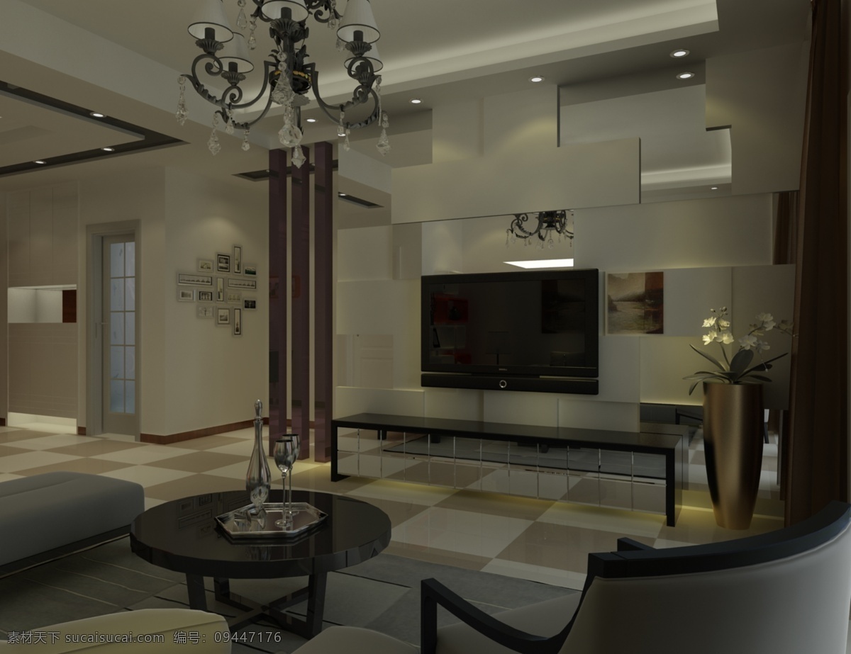 现代 简约 3d设计 3d作品 bmp 客厅 室内设计 现代风格 现代简约 装饰素材