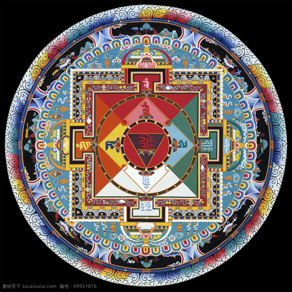 西藏唐卡 艺术 唐卡 西藏 西藏装饰画 绘画书法 文化艺术