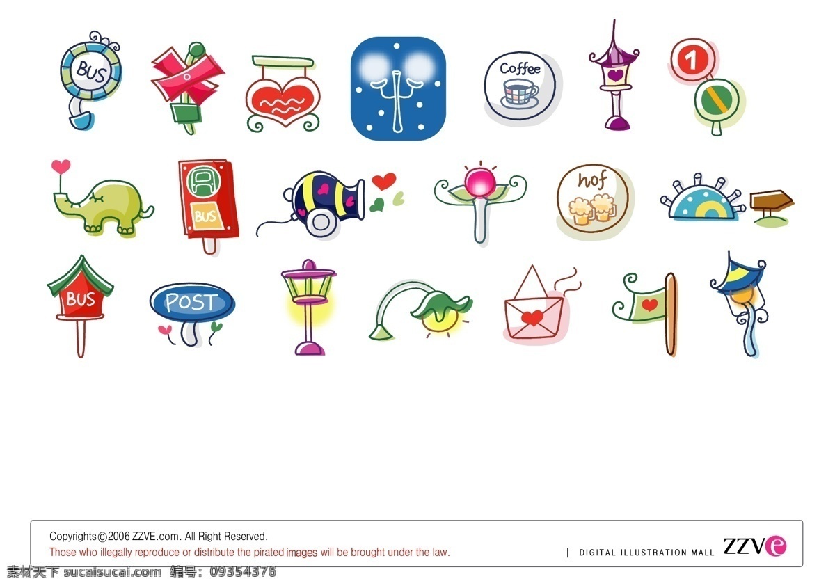 矢量 元素 小配件 小东西 矢量图 其他矢量图