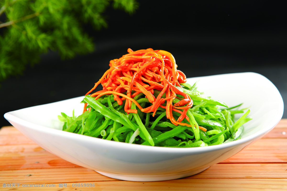 虫草花荷兰豆 兰豆虫草花 荷兰豆 虫草花 菜谱 美食 传统美食 餐饮美食