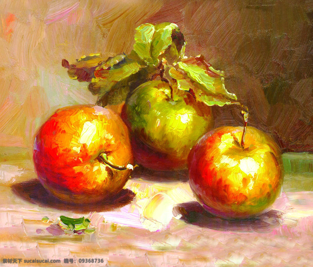 静物水果 美术 油画 静物画 水果 苹果 油画艺术 油画作品47 绘画书法 文化艺术
