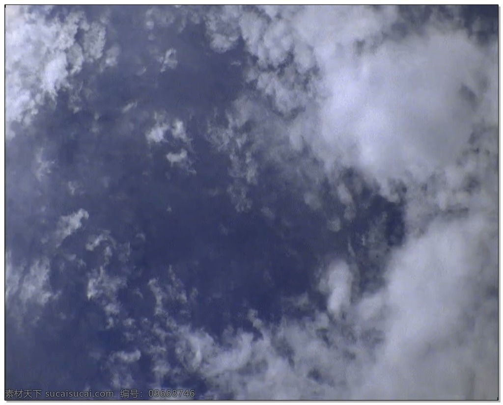 乌云视频素材 高清视频素材 视频素材 动态视频素材 云朵 蓝色 白云