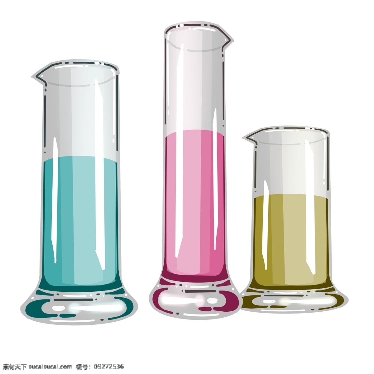 彩色 试管 装饰 插画 彩色的试管 化学试管 漂亮的试管 彩色的液体 实验试管 试管装饰 试管插画