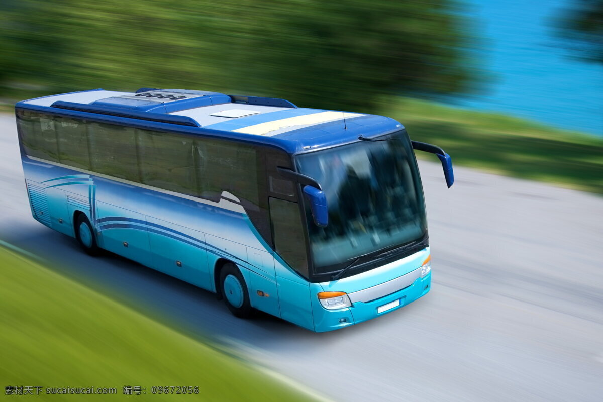 路上 旅游 客车 高清 大巴士 巴士 大巴 旅游大巴