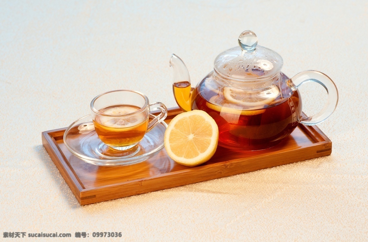 柠檬 红茶 杯子 餐饮美食 茶杯 水壶 饮料 柠檬红茶 饮品 饮料酒水 矢量图 日常生活