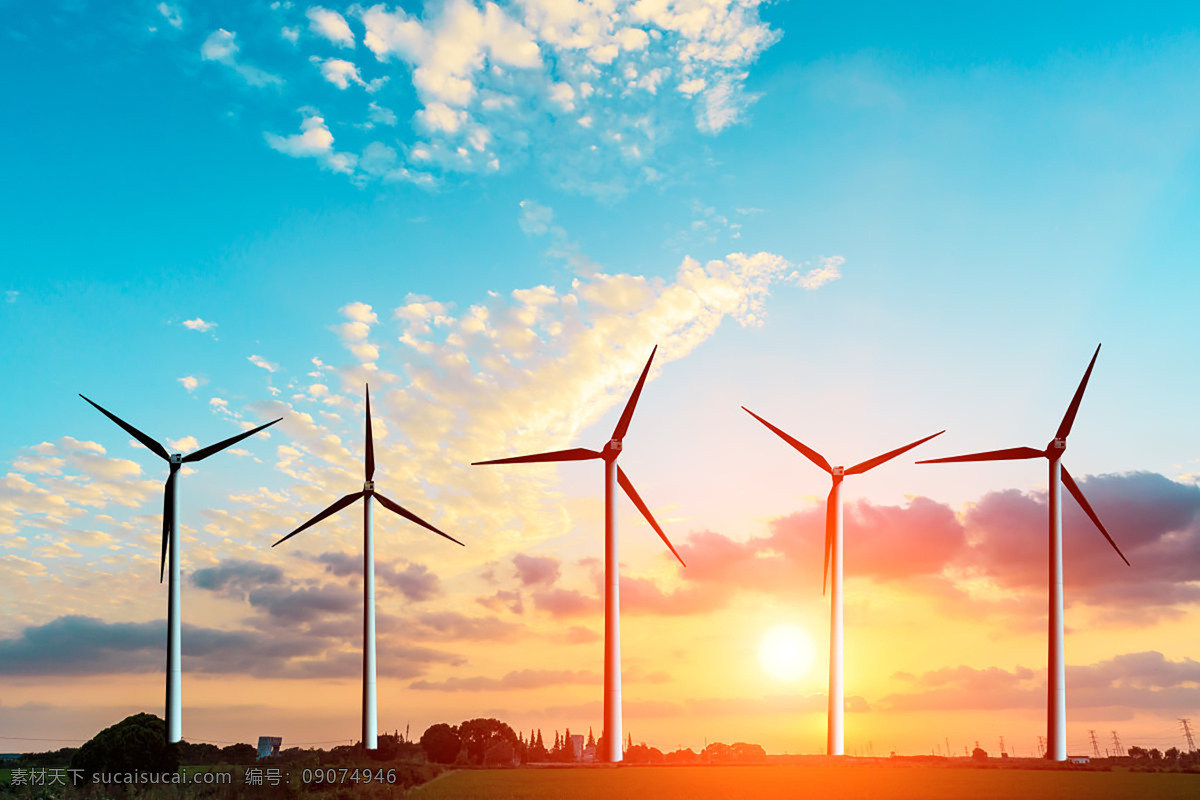 电力风车 风车 风力发电 新能源设备 发电设备 电网 风车发电