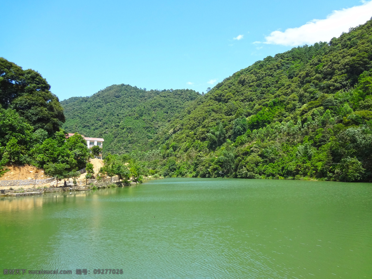 绿水青山 湖泊 青山 绿水 水库 蓝天 森林 大山 绿山 自然景观 自然风景