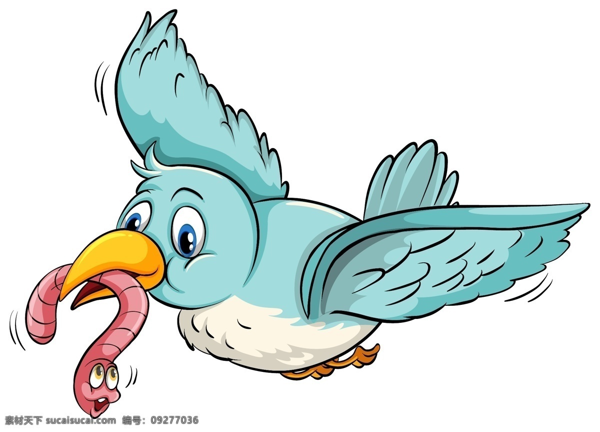 卡通鸟 卡通动物 动物 卡通 手绘 可爱 动物素材 鸟 卡通动物生物 卡通设计