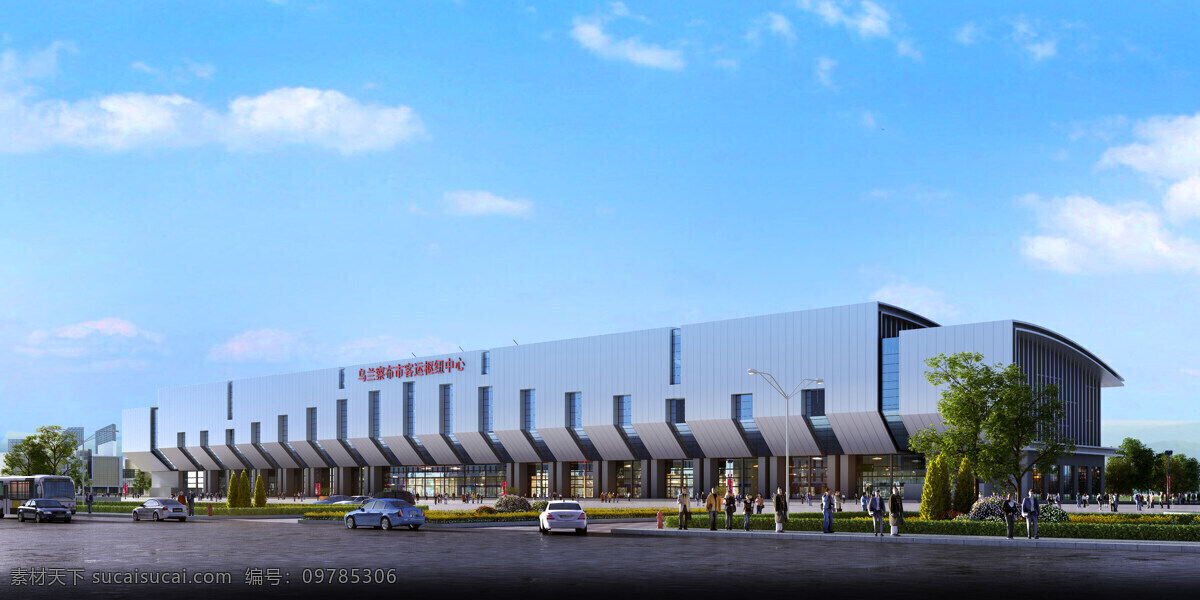 空间 建筑 火车站 环境设计 建筑设计 三维 效果图 空间建筑 承接 装饰素材