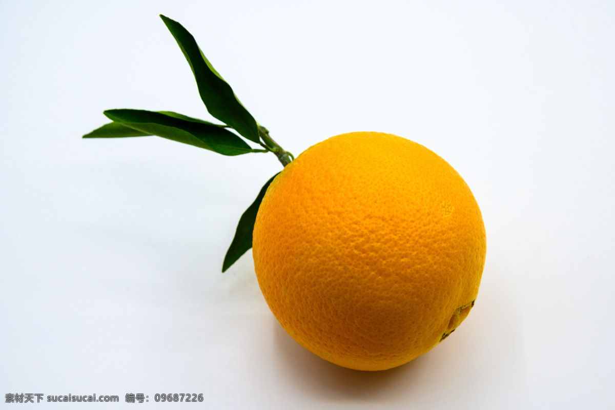 橙子图片 橙子 植物 水果 食物 食品 清新 酸的 甜的 健康的 有机食品 绿色食品 健康食品 维生素 膳食纤维 黄色 金黄色 美味 诱人的 新鲜的 果肉 完整的 整个的 圆形 球形 吃 白色背景 简单 一个 绿叶 绿色 餐饮美食 传统美食