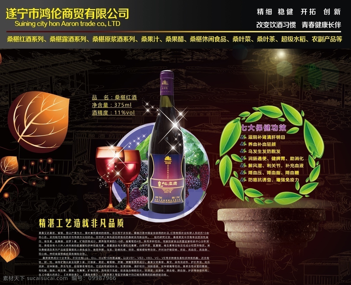 桑葚红酒 紫酒 桑果红酒 红酒 桑果酒 酒水文化 酒文化 背景 酒水海报