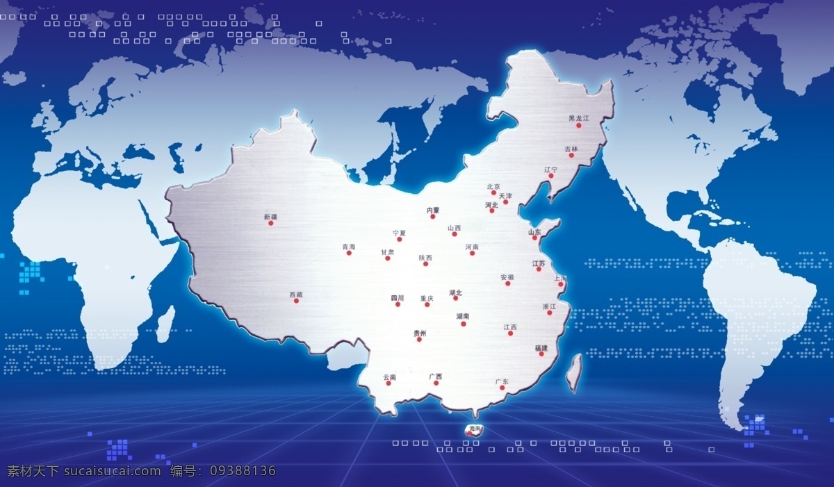 销售网络 地图 文件 psd分层 psd源文件 销售网路