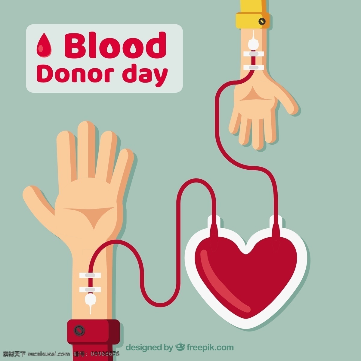 世界 献血者 日 双臂 输血 心脏 背景 世界献血者日 双臂输血 心脏背景