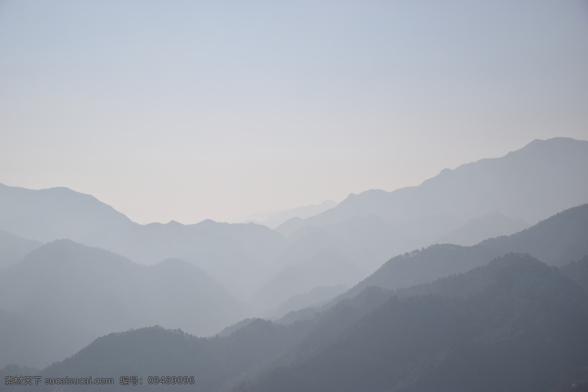 丛山 简洁 自然 意境 自然景观 自然风景